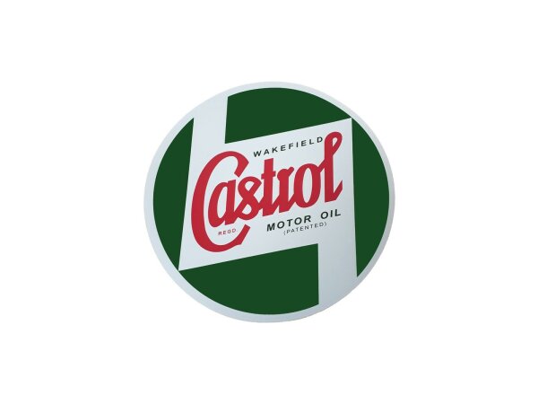 CASTROL Aufkleber "Classic", rund, Ø 229mm