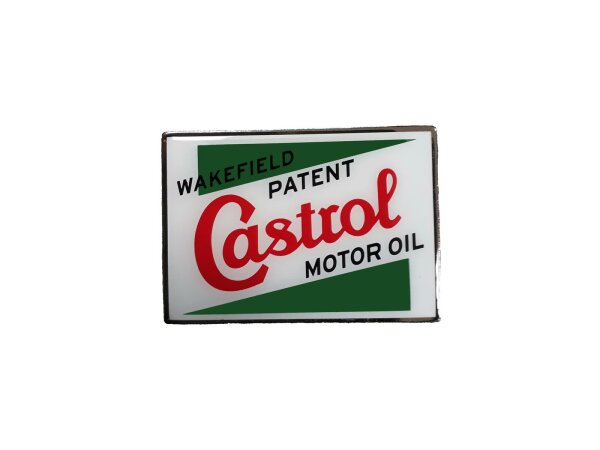 CASTROL Magnet "Classic", Glasemaille-Kühlschran