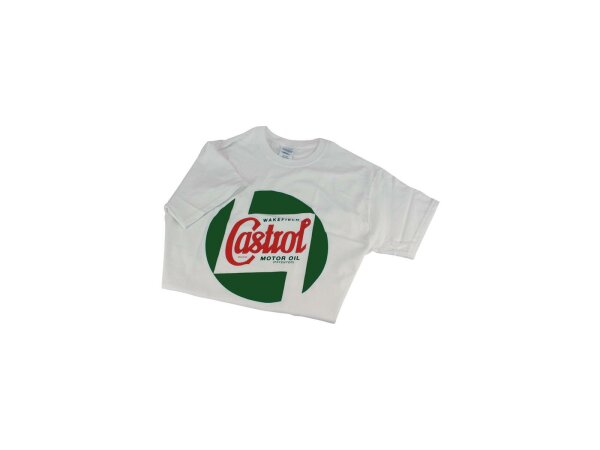 CASTROL T-Shirt "Classic", Mit aufgedrucktem Wak
