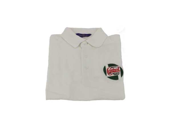 CASTROL Poloshirt "Classic", Mit kleinem gestick