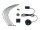 CICLO SPORT Lenkerhalter-Set "Protos 105 / 113",