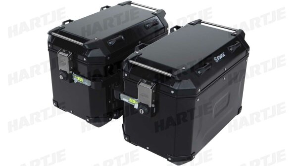 KAPPA Seitenkoffer "KFR48 K-Force" Monokey, 48 l I Satz, schwarz,