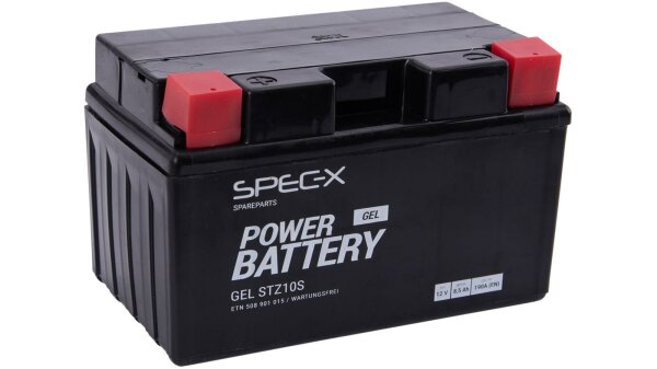 Batterie "YTZ10S-BS", ETN: 508901015, SPEC-X, GE