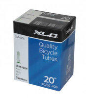 xlc fahrradschlauch 20 x1.5/2.5 40/62-406 av 35 mm