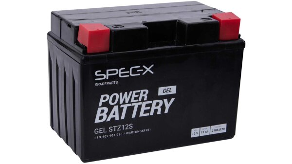 Batterie "YTZ12S-BS", ETN: 509901020, SPEC-X, GE