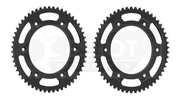 ESJOT Kettenrad "15054" 428, Stahl, schwarz 54 Zähne