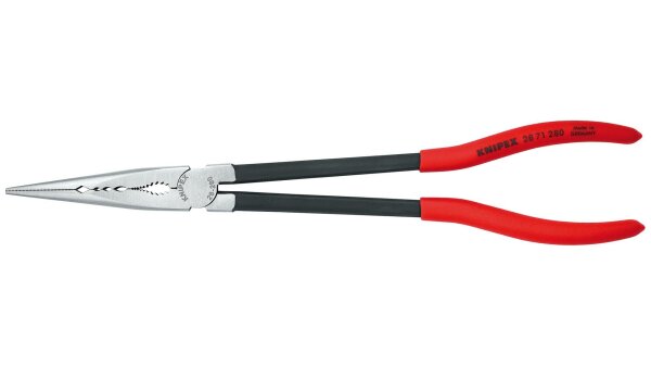 KNIPEX Flachzange Montierzange, schlanke, sehr lan Länge: 280 mm