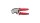 KNIPEX Crimpzange "Twistor 16" Selbsteinstellend,  Länge: 200 mm