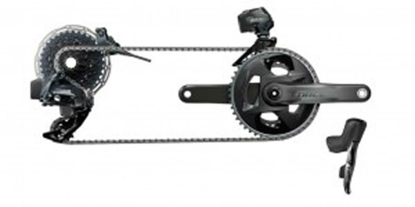 schaltgruppenset sram force e-tap axs 2x 2xd1,hrd,fm,160rotor,sw/uw+akk.sh,hyd.db