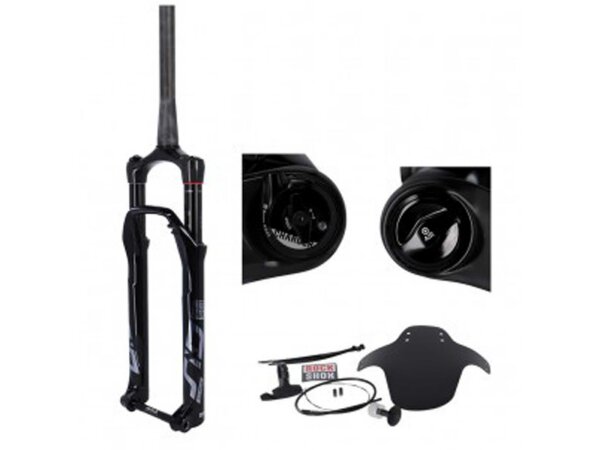 Federgabel RockSh.SID Ultimate 100mm DA 29"sw,tap,B15x110,CharRLC,51off,D,B4