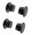 lenker-endstopfen m-wave fit-plugs 4 st. schwarz, für versch. innendurchmesser