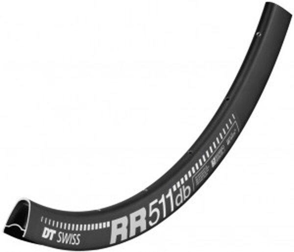 felge dt swiss rr 511 db 28" schwarz 622-18 vl 6,5mm 24 loch, disk brake