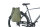 fahrradrucksack basil flex waldgrün, hook on-system, 33x17x52cm