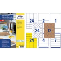 AVERY ZWECKFORM Home Office Etiketten-Set 15Blatt