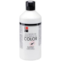 MARABU Acryl Color 500ml 070 Weiß