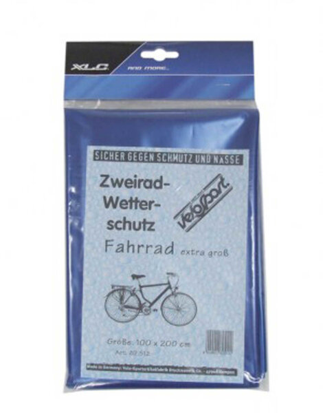 Fahrrad Faltgarage 200x100cm, blau, für MTB (auf XLC Karte)