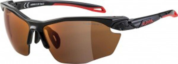 sonnenbrille alpina five hr hm+ rahmen black red glas red mirror