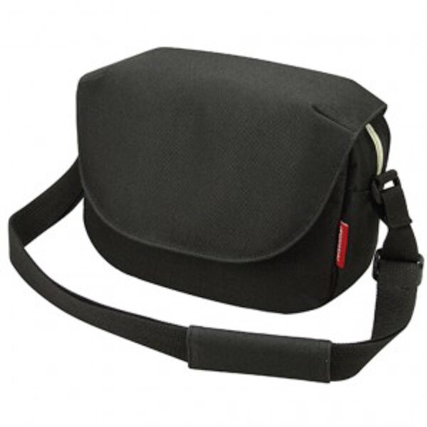 schulter-tasche klickfix fun bag schwarz, 25x19x8cm, ohne lenkeradapter