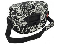 schulter-tasche klickfix fun bag fleur/schwarz,...