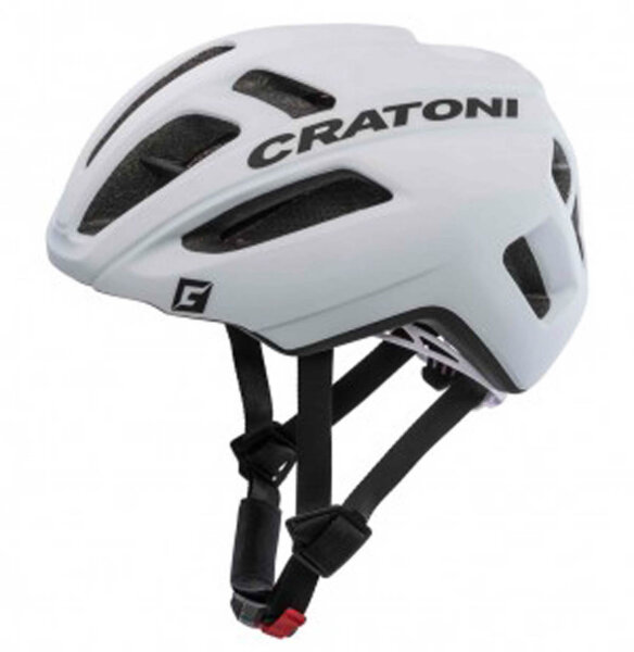 fahrradhelm cratoni c-pro (performance) gr. m/l (57-61cm) weiß matt gummiert
