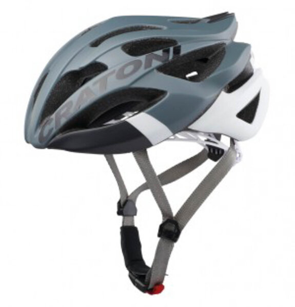 fahrradhelm cratoni c-bolt (road) gr. l/xl (59-61cm) grau matt