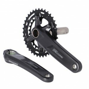 SHIMANO Kettenradgarnitur "Deore FC-M4100" 26/36 Zähne, 2-fa