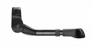 hinterbauständer ursus king mini rear 16-24", 18mm, schwarz, verstellbar, alu