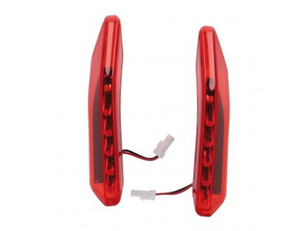 haibike twin tail lights (ttl) set am für ausfallendenmontage mit jst kabel