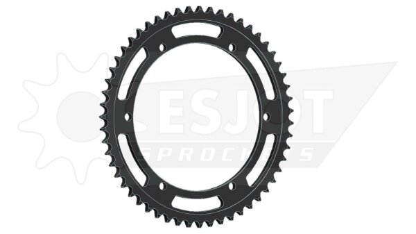 ESJOT Kettenrad "15025" 428, Stahl, schwarz 55 Zähne