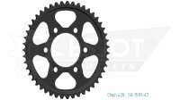 ESJOT Kettenrad "15111" 428, Stahl, schwarz 47...