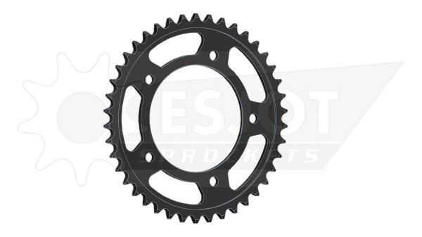 ESJOT Kettenrad "29051" 525, Stahl, schwarz 47 Zähne