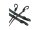 WIDEK Spanngurt "Hanke" Flach, 57 cm, mit Sicherhe 2-fach, farbli