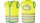 WOWOW Reflex-Kinderweste "Crazy Monster" SB-verpac gelb, Gr. S (3