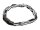 SECURITY PLUS Kettenschloss "SKS 140" Ø 6 mm, 140  schwarz/Reflex