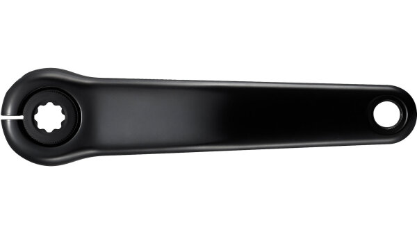 SHIMANO Kurbelarmsatz "STEPS FC-E6100" 1-fach, Alu schwarz