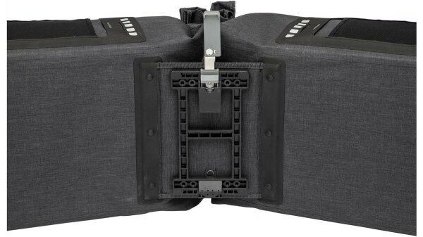 NEW LOOXS Doppeltasche "Varo Double Pannier" Volum grey, mit vorm