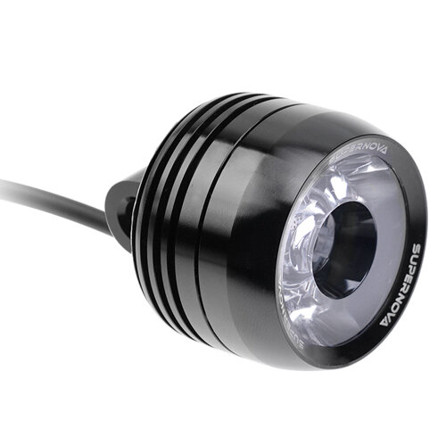 SUPERNOVA LED-Scheinwerfer "Mini 2 LDM" 100 Lux /  schwarz polier