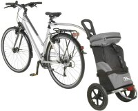 M-WAVE Transportanhänger "3 in 1", Leichte 12" Laufräder mit Kenda L
