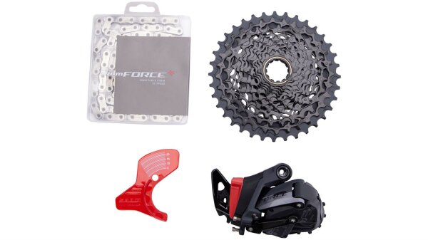 SRAM Umrüstkit "Force eTap AXS", Bestehend aus: Schaltwerk, mittella