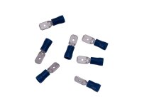 Flachstecker Teilisolierter Quetschverbi Querschnitt: 1,5...