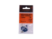 Flachstecker Teilisolierter Quetschverbi Querschnitt: 1,5...