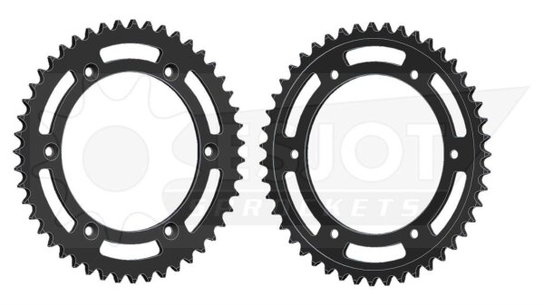 ESJOT Kettenrad "29012" 525, Stahl, schwarz 47 Zähne