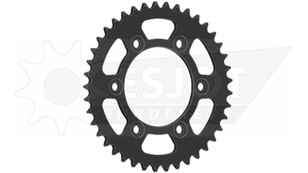 ESJOT Kettenrad "32072" 520, Stahl, schwarz 42 Zähne