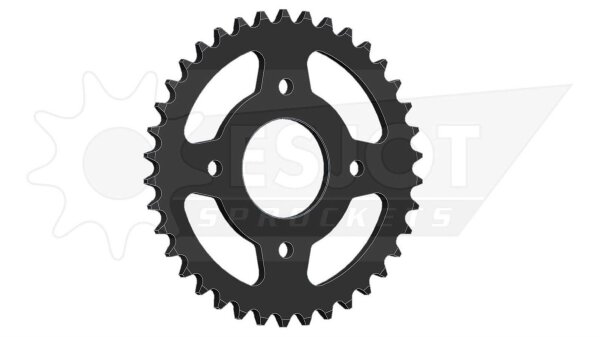 ESJOT Kettenrad "13005" 420, Stahl, schwarz 42 Zähne