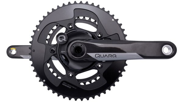 QUARQ Kettenradgarnitur Powermeter "DZero" 36 / 52 175 mm Kurbell
