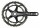 KRG Chorus 11s Ultra-Torque Triathlon/TT FC12-CH024C 42-54 Z, 170mm, o. Schalen