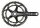 KRG Chorus 11s Ultra-Torque Triathlon/TT FC12-CH224C 42-54 Z, 172,5mm, o. Schalen