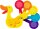Farbfächer Ente Lotte - Die Lieben Sieben