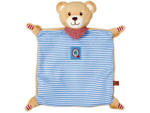 Schnuffeltuch Teddy BabyGlück, blau