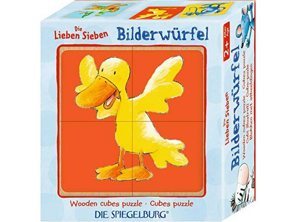 Bilderwürfel Die Lieben Sieben (4er Set)